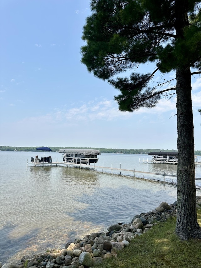 12332 Manhattan Point Blvd, Crosslake, MN 56442 - dock with a water view
