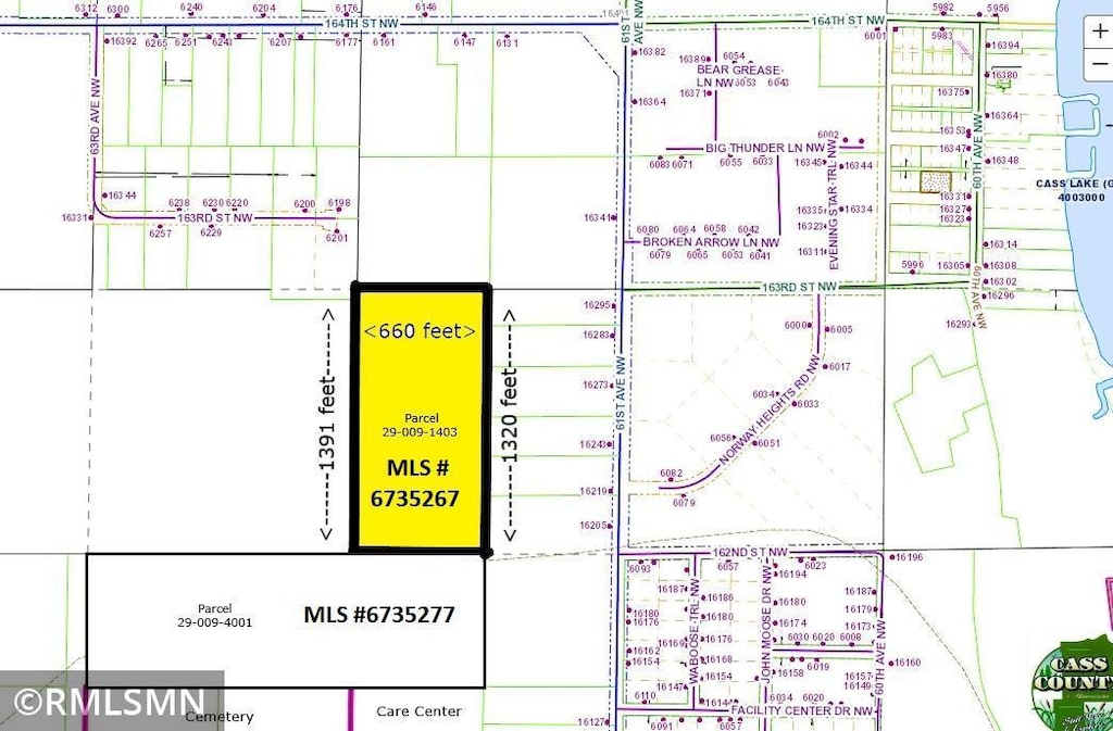 TBD 62nd Ave NW, Pike Bay Twp, MN 56633
