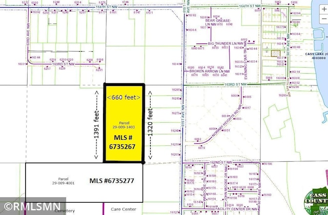 TBD 62nd Ave NW, Pike Bay Twp, MN 56633