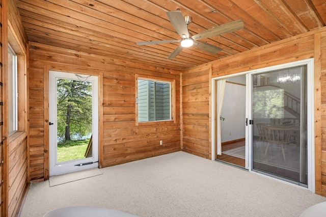 3924 Denmark Ave, Eagan, MN 55123 - unfurnished sunroom featuring plenty of natural light