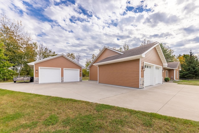 1614 8th St, Grand Rapids, MN 55744 - view of detached garage