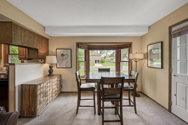 9452 Stevens Ave S, Bloomington, MN 55420 - dining space with light colored carpet and baseboards