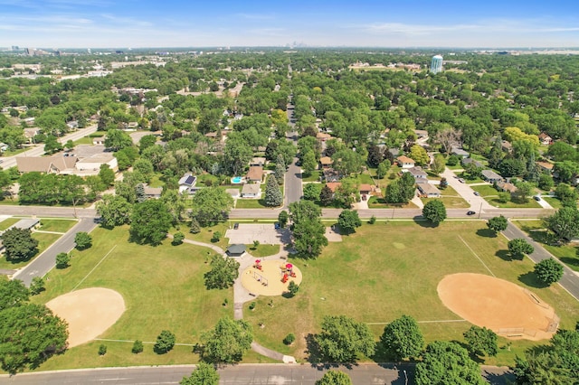 9452 Stevens Ave S, Bloomington, MN 55420 - aerial view of a tree filled landscape