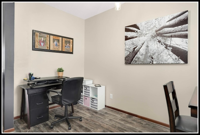 8065 Kirkwood Ln N Unit 82, Maple Grove, MN 55369 - office with wood finished floors and baseboards