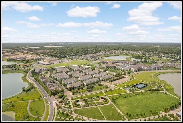 8065 Kirkwood Ln N Unit 82, Maple Grove, MN 55369 - aerial view of property's location with a large body of water and nearby suburban area