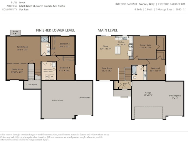 6720 376th St, North Branch, MN 55056 - property floor plan