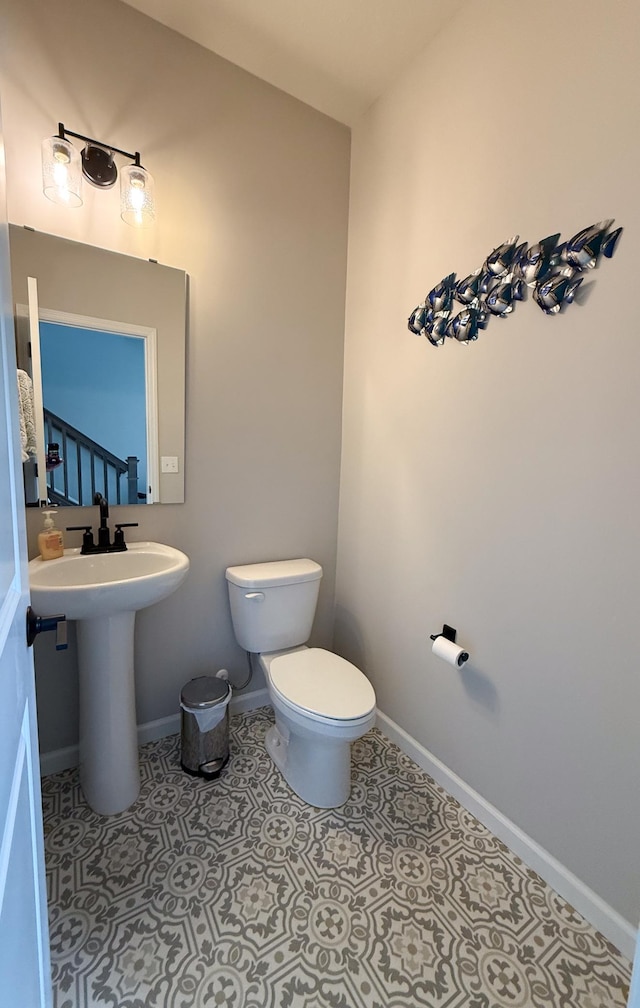 4837 Avery Ct, Eagan, MN 55123 - bathroom featuring toilet and tile patterned flooring