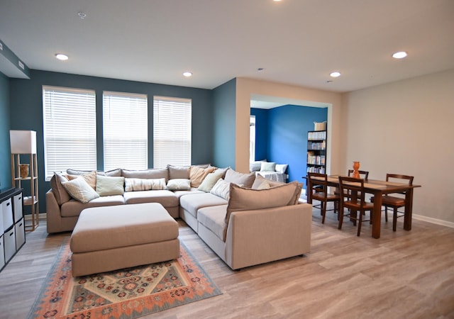 4837 Avery Ct, Eagan, MN 55123 - living room with light wood finished floors and recessed lighting