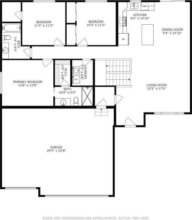 12083 79th St NE, Otsego, MN 55330 - floor plan / room layout