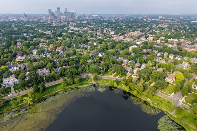 2516 Humboldt Ave S, Minneapolis, MN 55405 - aerial view of property's location with a nearby body of water