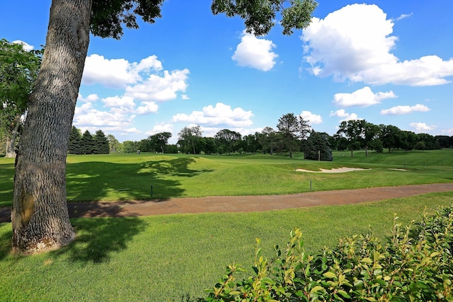 7441 Franklin Ave, Saint Louis Park, MN 55426 - view of home's community with golf course view, a yard, and view of scattered trees