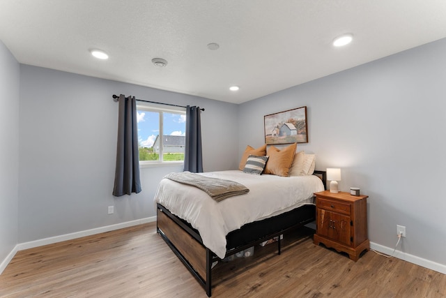 809 Cologne Ln, Waverly, MN 55390 - bedroom with light wood-type flooring and recessed lighting