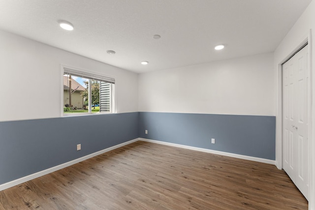 809 Cologne Ln, Waverly, MN 55390 - empty room featuring wood finished floors and recessed lighting