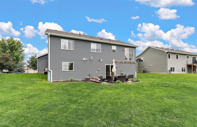 809 Cologne Ln, Waverly, MN 55390 - rear view of property featuring a yard