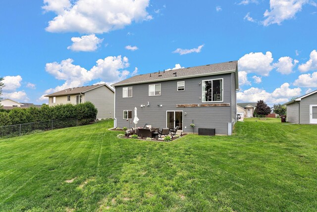 809 Cologne Ln, Waverly, MN 55390 - rear view of property with a patio