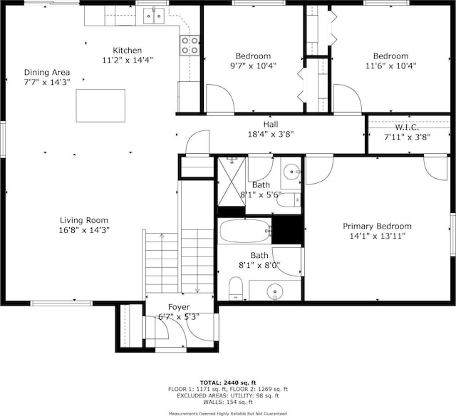 809 Cologne Ln, Waverly, MN 55390 - view of home floor plan