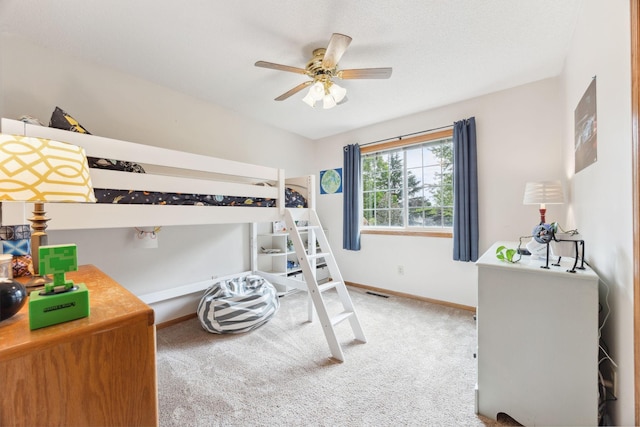 1590 Fountain Ln, Waconia, MN 55387 - carpeted bedroom featuring baseboards and ceiling fan