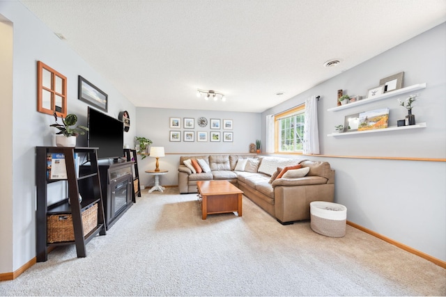 1590 Fountain Ln, Waconia, MN 55387 - carpeted living area with baseboards