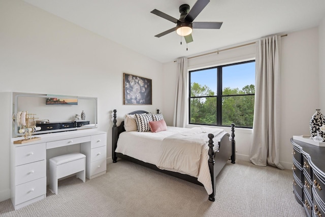 11278 Eastwood Ave SE, Delano, MN 55328 - bedroom featuring light carpet and ceiling fan