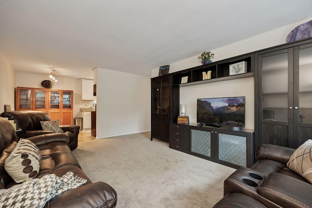 1901 Emerson Ave S Unit 104, Minneapolis, MN 55403 - living area featuring light carpet and baseboards