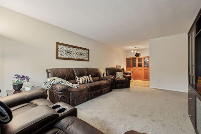 1901 Emerson Ave S Unit 104, Minneapolis, MN 55403 - living room with light carpet and baseboards