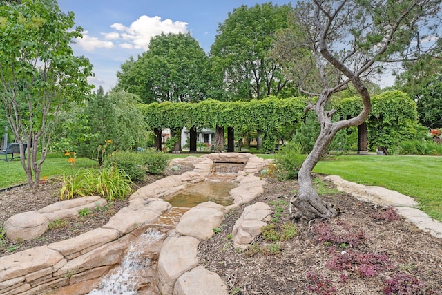 1901 Emerson Ave S Unit 104, Minneapolis, MN 55403 - view of green lawn featuring view of scattered trees