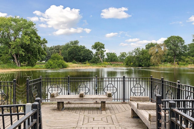 1901 Emerson Ave S Unit 104, Minneapolis, MN 55403 - dock featuring a deck with water view