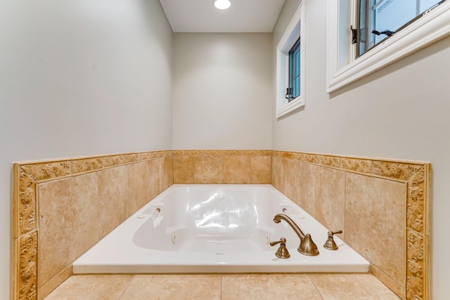 448 3rd St, Excelsior, MN 55331 - bathroom with a tub with jets