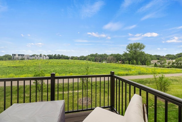 1517 Timberwood Ln, West Saint Paul, MN 55118 - deck featuring a rural view