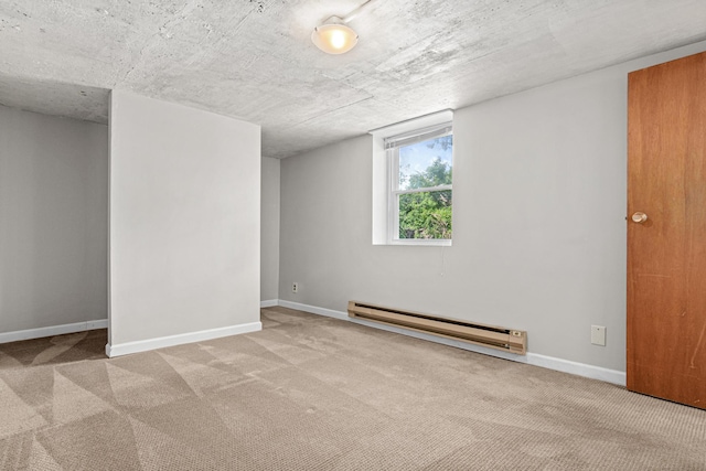 4618 Jefferson St NE, Columbia Heights, MN 55421 - carpeted spare room with baseboard heating and baseboards