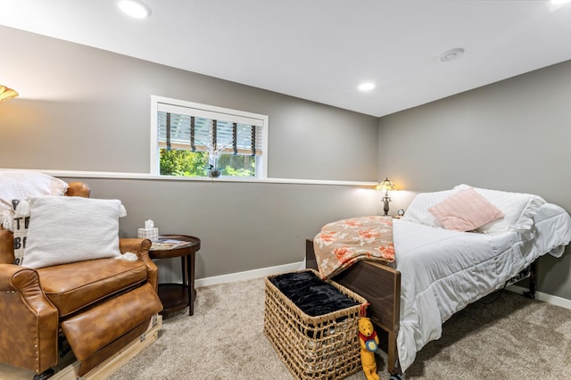 1641 Possum Way, New Richmond, WI 54017 - carpeted bedroom featuring baseboards and recessed lighting