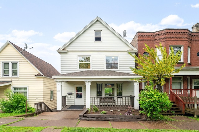 416 6th St, Duluth, MN 55805 - view of front of home with covered porch