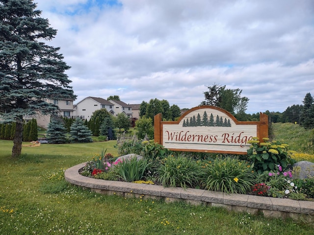 29259 Wildwood Rd, Chisago City, MN 55013 - community / neighborhood sign featuring a lawn