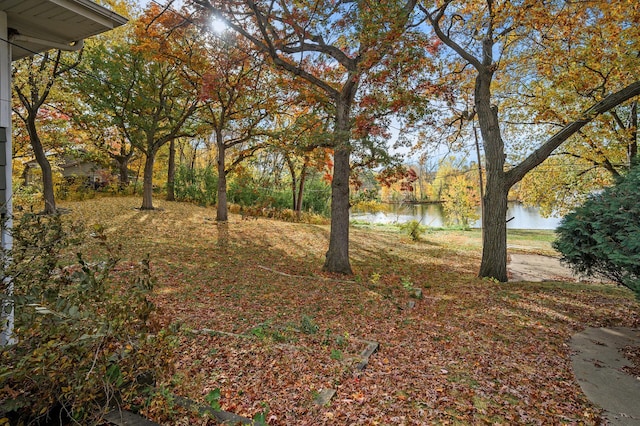 8401 Meadow Lake Rd N, New Hope, MN 55428 - view of yard featuring a water view
