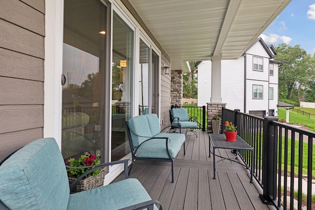 7465 Glengarry Pl, Eden Prairie, MN 55344 - view of wooden terrace