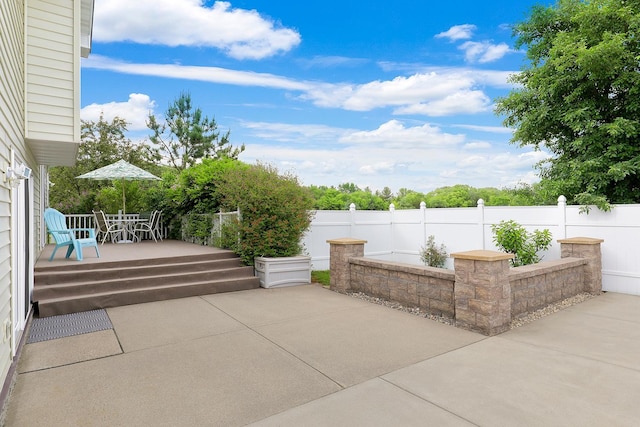 20736 196th Ave NW, Big Lake Twp, MN 55309 - view of patio / terrace featuring outdoor dining area