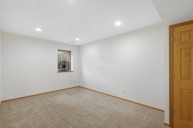 20736 196th Ave NW, Big Lake Twp, MN 55309 - carpeted empty room featuring recessed lighting and baseboards