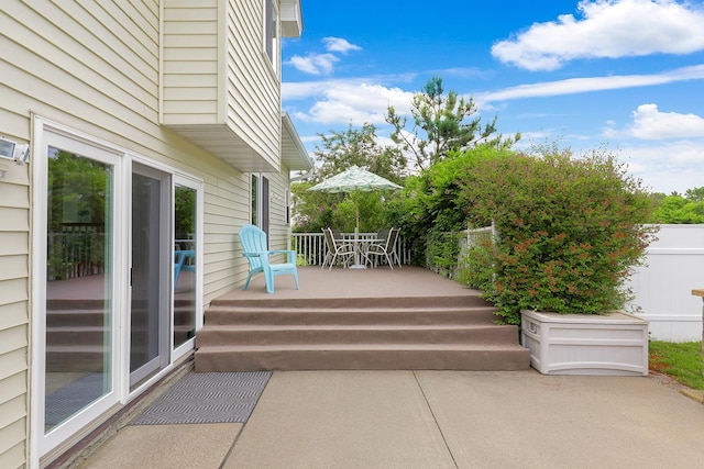 20736 196th Ave NW, Big Lake Twp, MN 55309 - deck with outdoor dining space