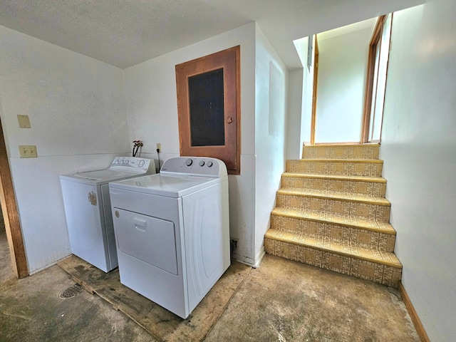 735 Main St N, Hutchinson, MN 55350 - washroom featuring separate washer and dryer