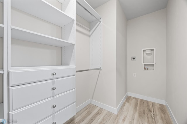 11763 230th St N, Keene Twp, MN 56549 - spacious closet featuring light wood-style flooring