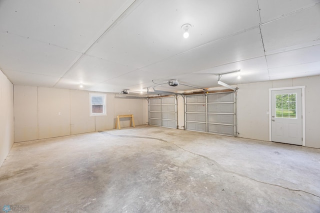 11763 230th St N, Keene Twp, MN 56549 - garage with a garage door opener