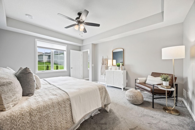 14645 Cloquet St, Dayton, MN 55327 - carpeted bedroom with baseboards and ceiling fan