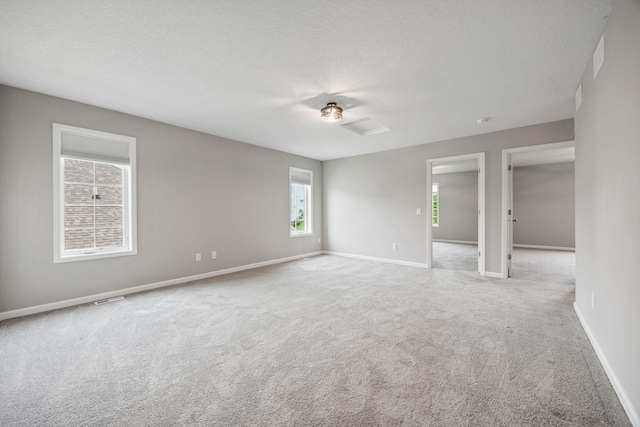 14645 Cloquet St, Dayton, MN 55327 - empty room with carpet, healthy amount of natural light, and a textured ceiling