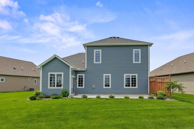 14645 Cloquet St, Dayton, MN 55327 - back of house with a patio area and roof with shingles