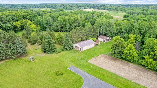 17000 Jackal St NW, Ramsey, MN 55303 - drone / aerial view of a heavily wooded area