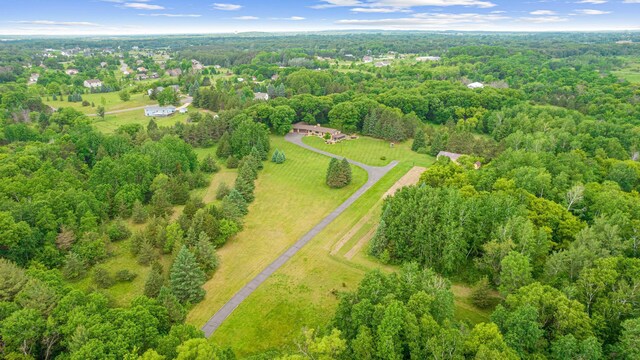 17000 Jackal St NW, Ramsey, MN 55303 - drone / aerial view of a forest