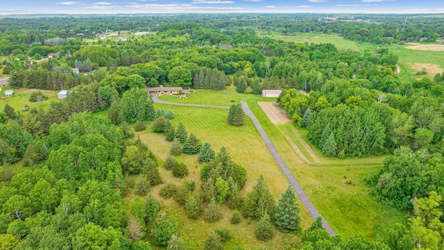 17000 Jackal St NW, Ramsey, MN 55303 - drone / aerial view of a heavily wooded area