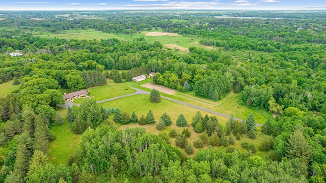 17000 Jackal St NW, Ramsey, MN 55303 - overview of rural landscape featuring a heavily wooded area