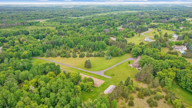 17000 Jackal St NW, Ramsey, MN 55303 - drone / aerial view of a heavily wooded area