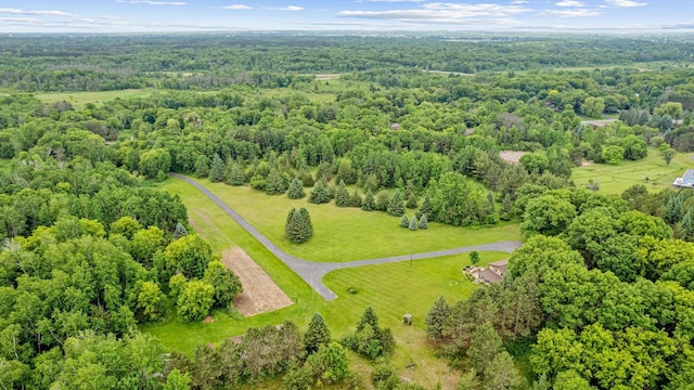 17000 Jackal St NW, Ramsey, MN 55303 - aerial view of a heavily wooded area